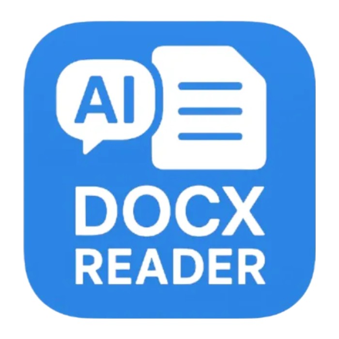 Docx Reader AI app icon